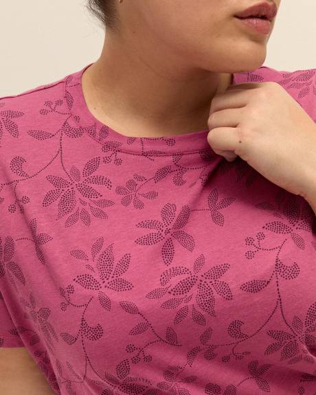T-shirt à manches courtes, coupe boyfriend - Essentiels PENN.