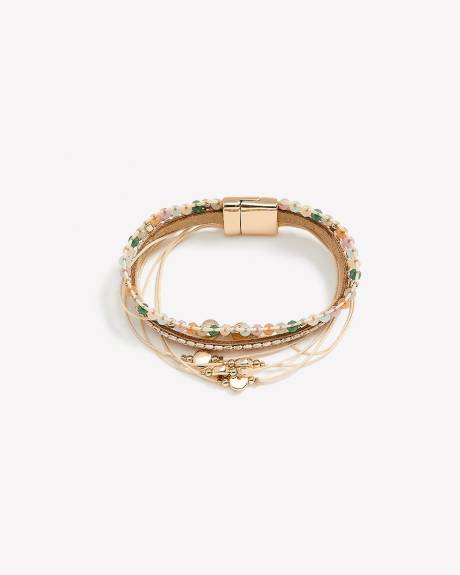 Cordet Bracelet with Magnetic Closure