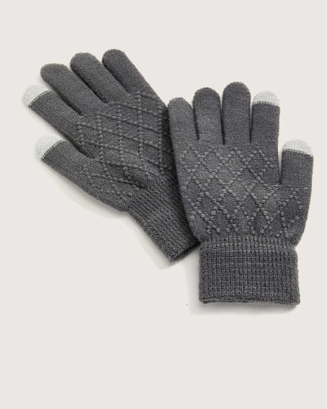 Knit Gloves With iTouch - In Every Story