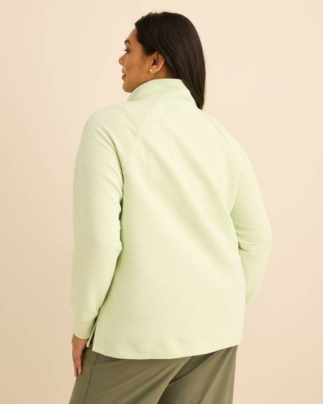 Half Zip Ottoman Pullover - Active Zone