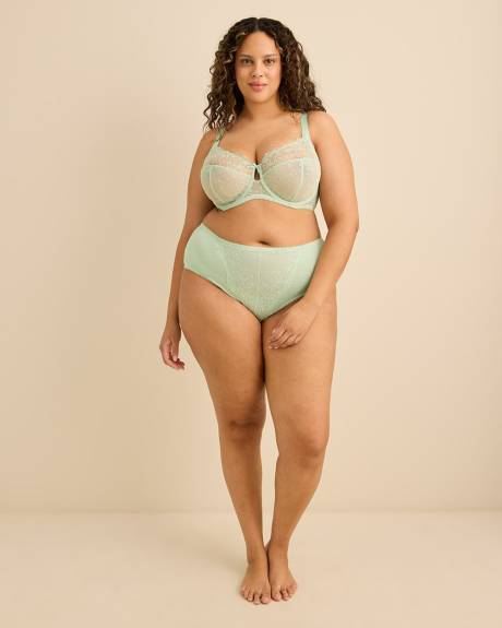 Culotte classique avec broderie florale sur le devant - D&eacute;esse Collection