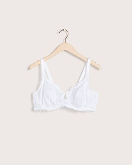 Unlined Lace Bra - Déesse Collection