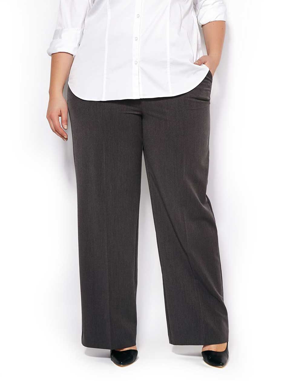 wide leg pants for curvy figure