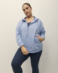French Terry Hooded Jacket - Active Zone