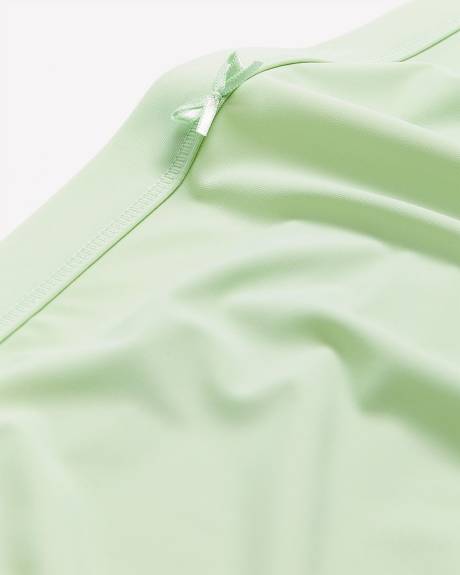 Culotte classique unie en microfibre - ti Voglio
