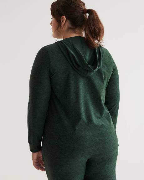 Half-Zip Hooded Sweatshirt - Active Zone