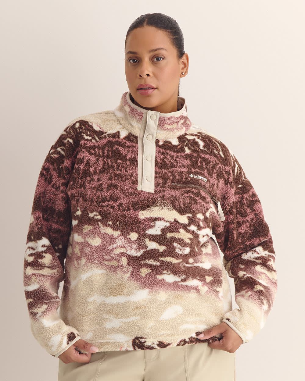 Helvetia Cropped Half-Snap Fleece Pullover - Columbia