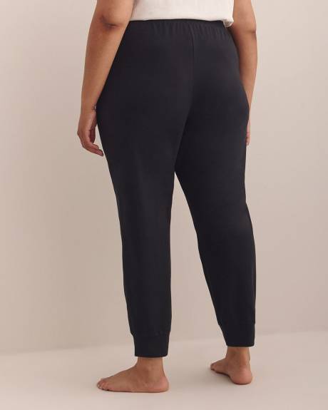 Black Snoopy Pyjama Jogger Pant - ti Voglio
