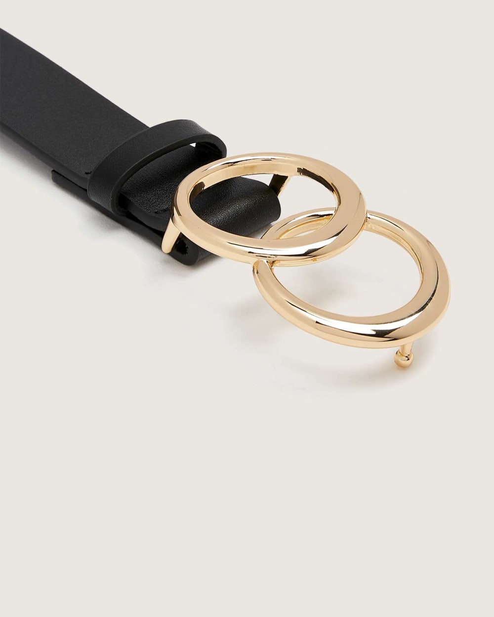 Double Circle Buckle PU Belt In Every Story Penningtons