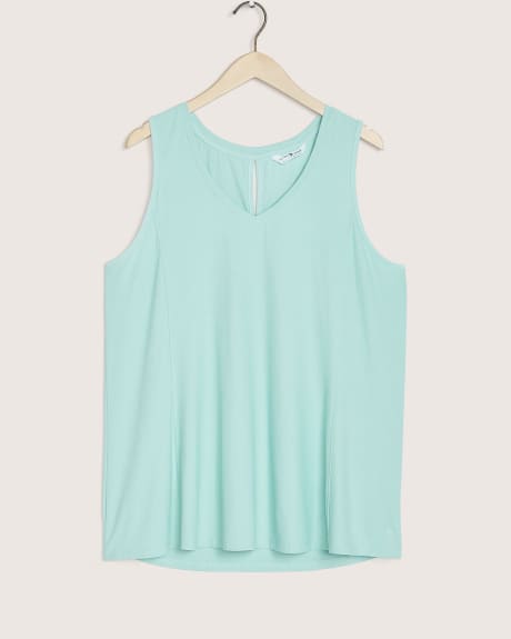 Camisole en maille à col en v avec petites ouvertures - Active Zone