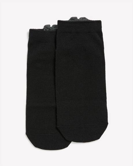 Chaussettes courtes avec languette en coeur