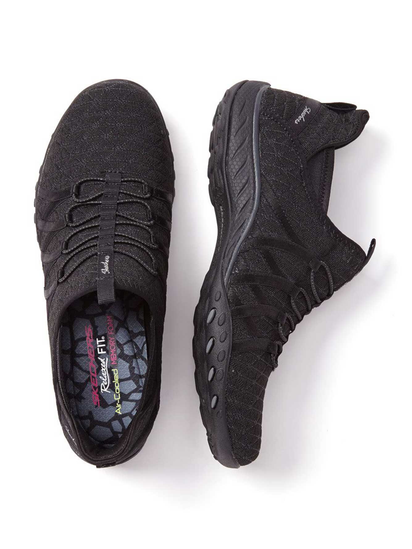 skechers work memory foam wide fit