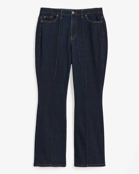 Responsible, Curvy-Fit Flare-Leg Jeans, Dark Wash - d/C JEANS