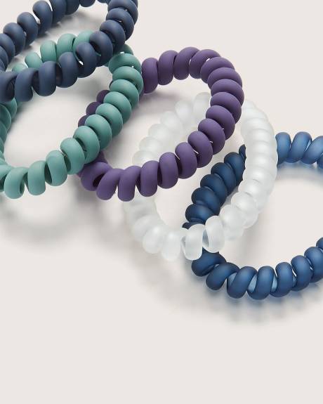 Hair Coil Elastics, Set of 5 - Active Zone