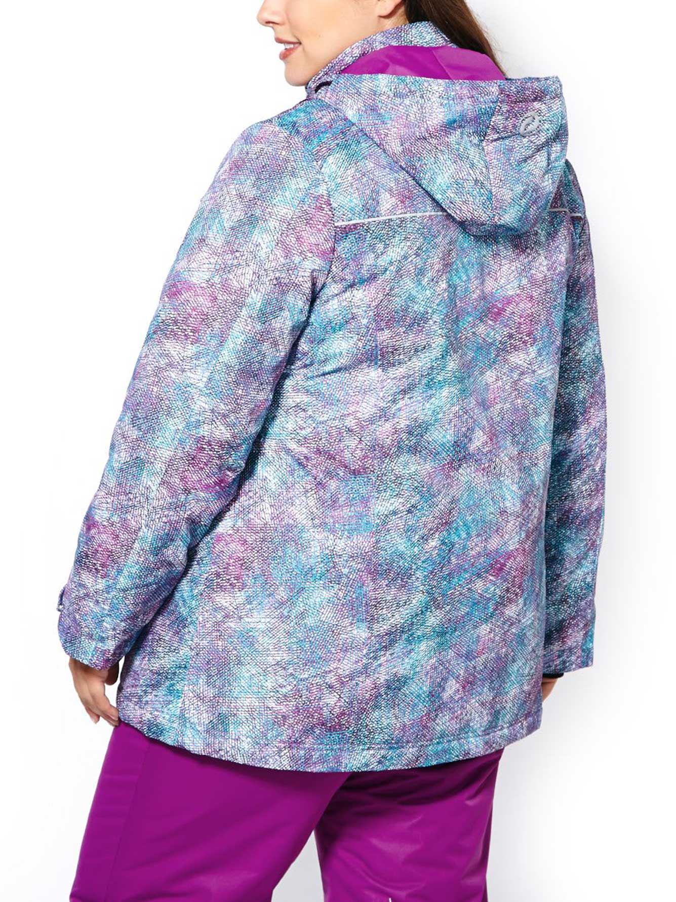 ActiveZone PlusSize Ski Jacket Penningtons