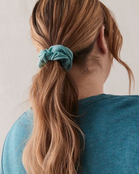 Jersey Knit Scrunchies, Set of 5 - Active Zone