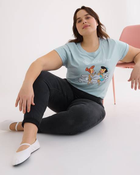 License Tee with The Flintstones Print - PENN. Essentials