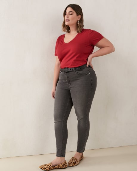 SkinnyLeg Jeans, Grey Wash Addition Elle Penningtons