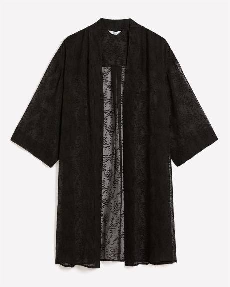 Dropped-Shoulder Tunic Overpiece