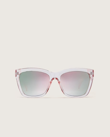 Pink Wayfarer Sunglasses
