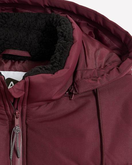 Manteau d'hiver matelassé, tissu responsable - Active Zone