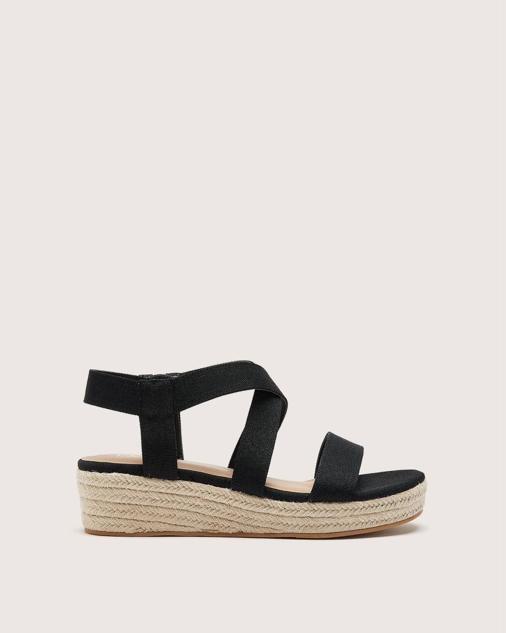 Extra Wide Width, Jute Espadrille Wedge Sandal