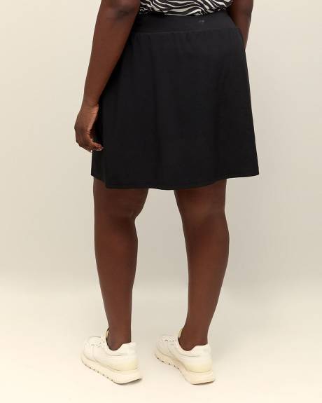 Jupe-short tissée avec bande de taille extensible, tissu responsable - Active Zone