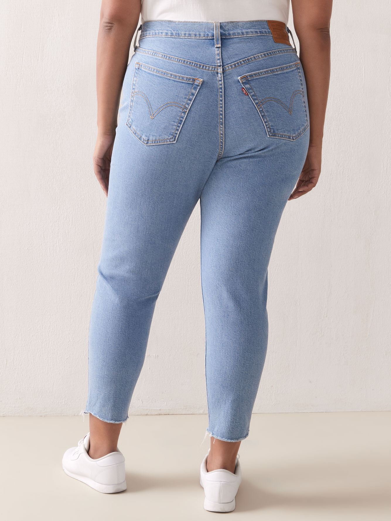 levi's wedgie skinny ankle jeans