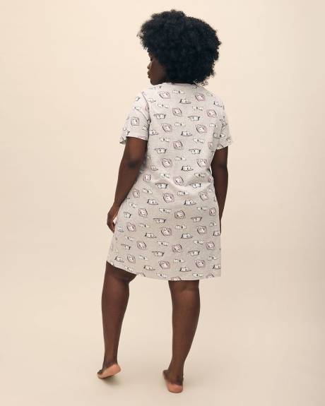 Chemise de nuit à motif de Snoopy - ti Voglio
