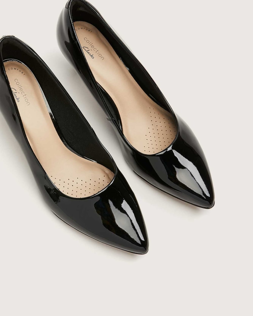 Wide Width Linvale Jerica Leather Pumps Clarks Penningtons