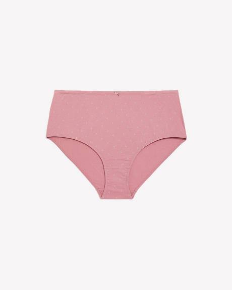 Culotte classique en coton à motif de losanges à pois - ti Voglio