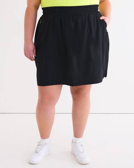 Jupe-short extensible, tissu responsable - Active Zone