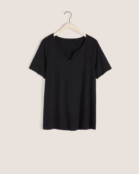 Split-Neck Girlfriend T-Shirt - In Every Story