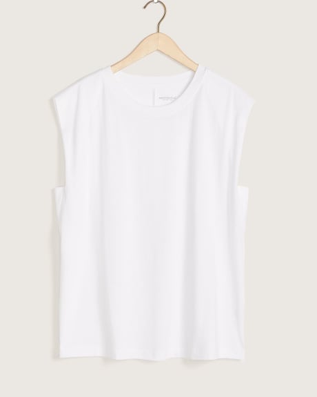 Responsible, Crew Neck Muscle Top - Addition Elle