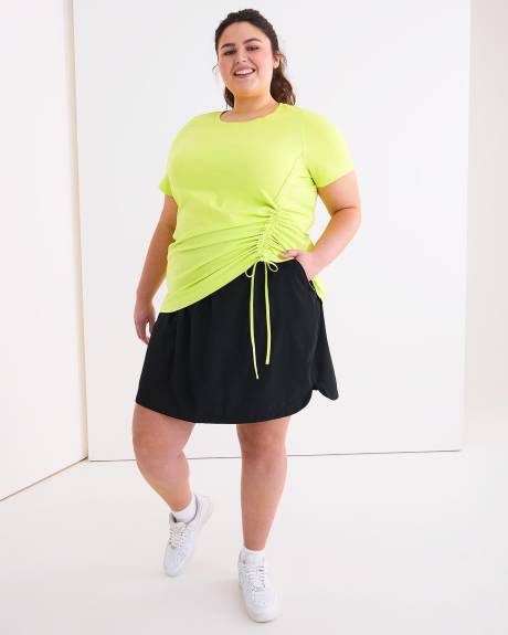 Jupe-short extensible, tissu responsable - Active Zone