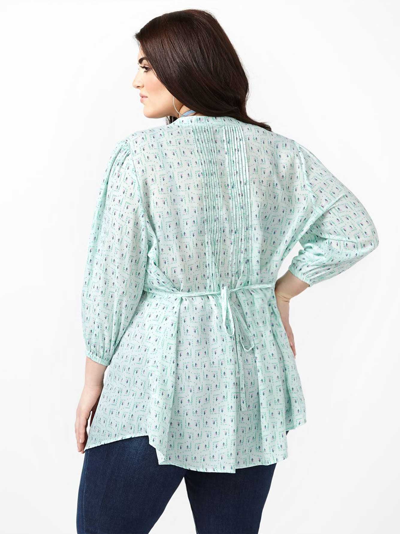 pintuck blouse uk