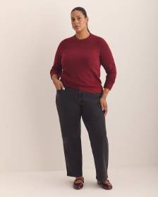 90s Low-Rise Relaxed Straight-Leg Denim - d/C JEANS