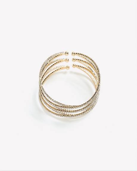 Fancy Stretch Cuff Bracelet