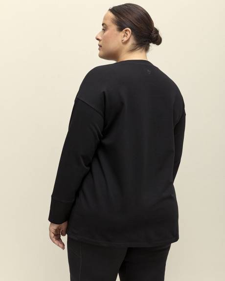 Black French Terry Tunic - Active Zone