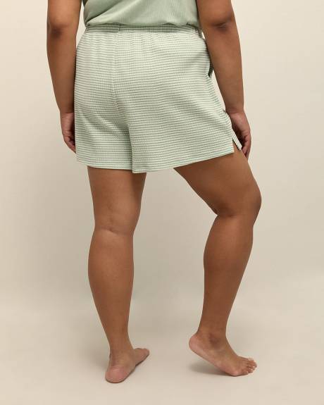 Short boxer en tricot côtelé - ti Voglio