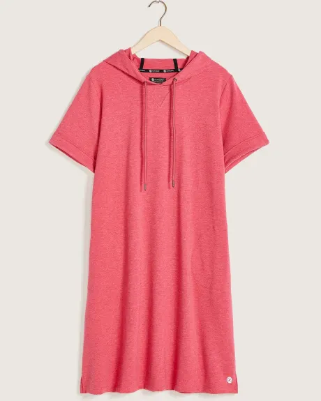 French Terry Hoodie Dress - ActiveZone