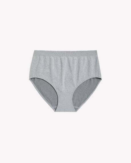 Seamless Heather Knit Brief - ti Voglio