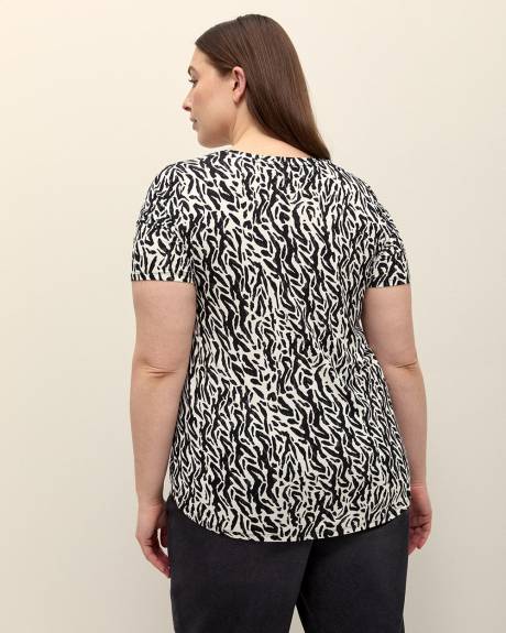 Printed Modern-Fit Tee - Addition Elle - PENN. Essentials