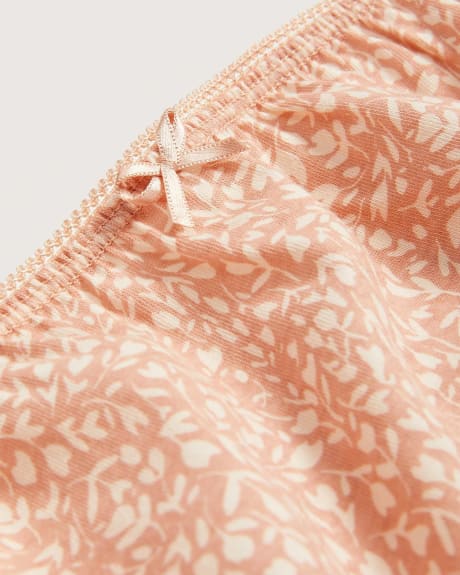 Culotte garçonne en coton imprimé - tiVOGLIO