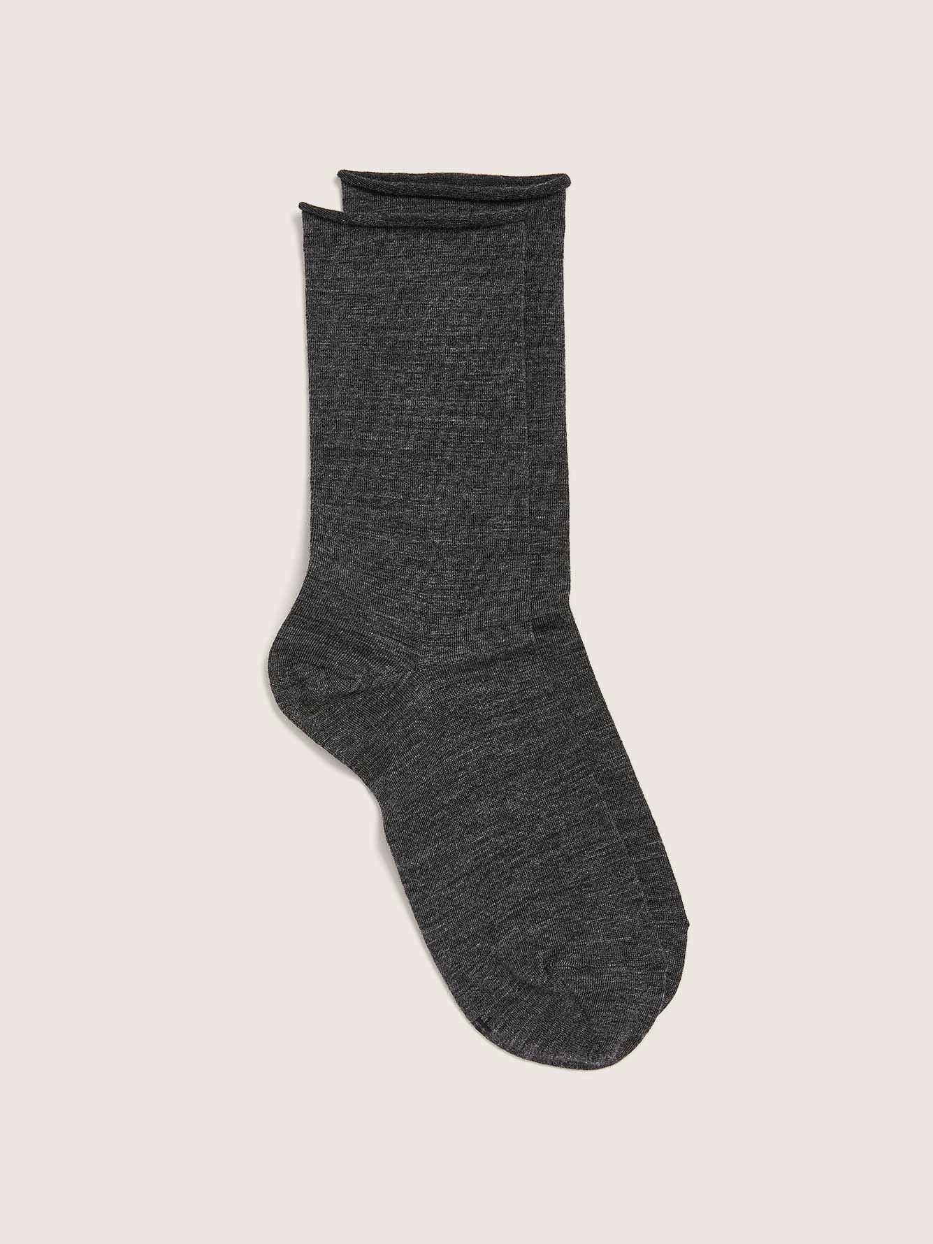 Fine Wool Socks Bleu Forêt Penningtons