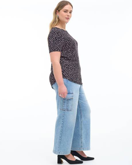 Responsible, Modern-Fit Printed Tee - Addition Elle - PENN. Essentials