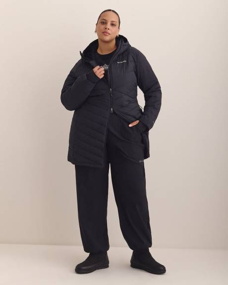 Manteau matelassé mi-long Joy Peak violet foncé - Columbia