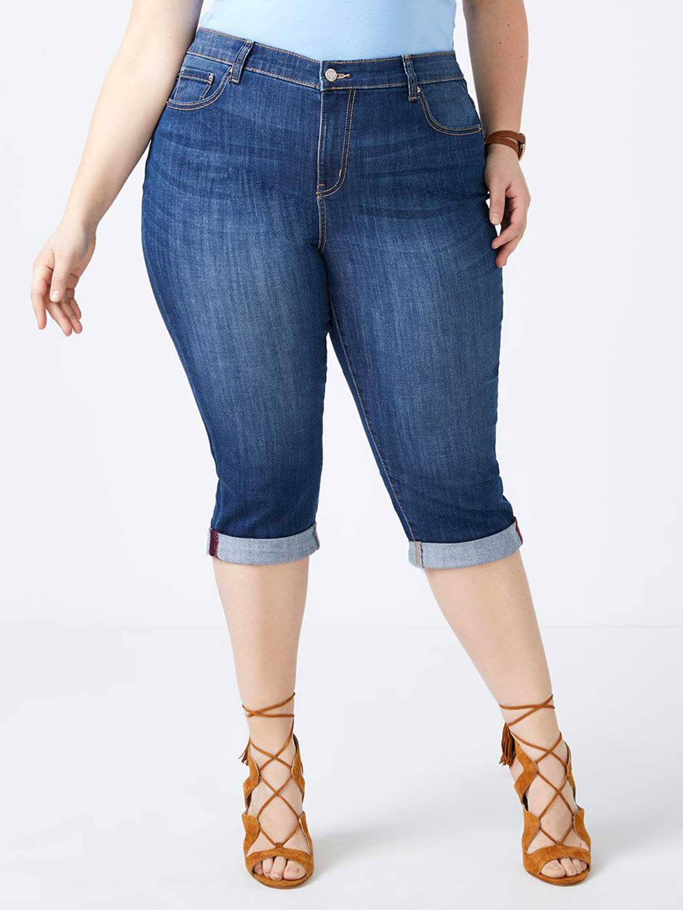 d jeans capris