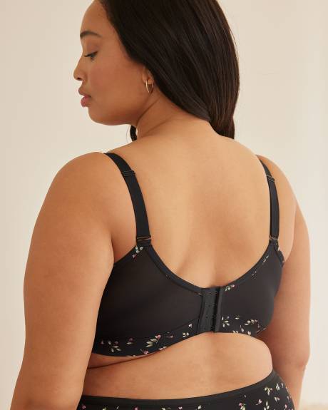Soutien-gorge de détente rembourré à imprimé, sans armatures - Déesse Collection