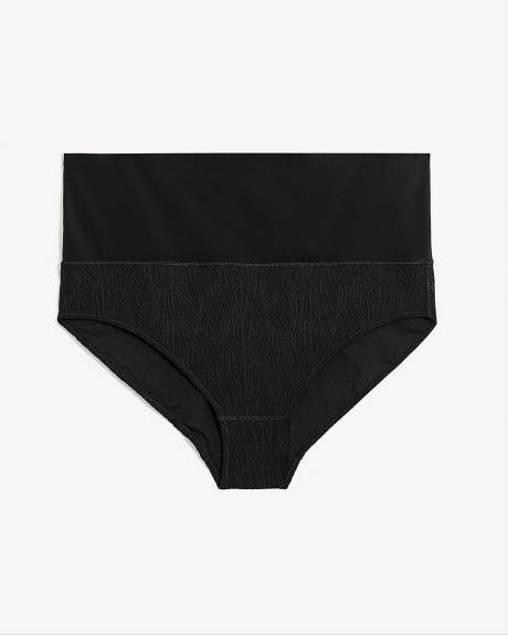 High-Cut High-Waisted Brief with Silhouette Control - ti Voglio